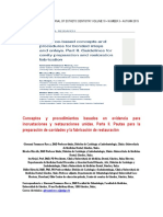Conceptos y Procedimientos Basados en Evidencia para Incrustaciones y Restauraciones Unidas. Parte II. Pautas para La Preparación de Cavidades y La Fabricación de Restauración 3 PDF