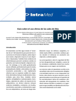 Guía Sobre El Uso Clínico de Las Sales de Litio