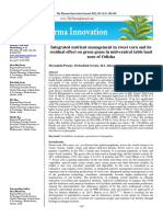 Integrated Nutrient Management in Sweet Corn and Its Residual Effect On Green Gram in Mid-Central Table Land Zone of Odisha