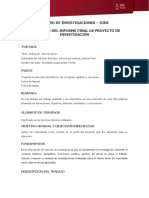 Formato Informe Final de Proyectos