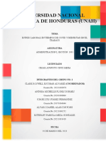 Informe Del Estres Laboral en Tiempos de Covid y Bienestar en El Trabajo