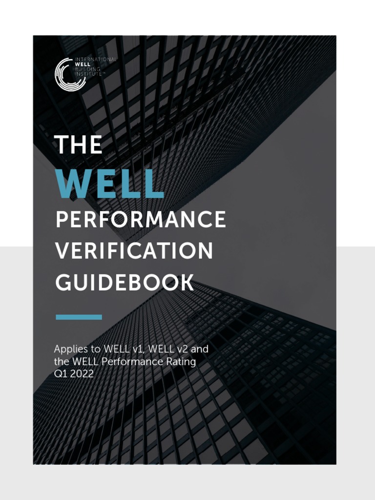 Well Performance Verification Guidebook Q1 2022 Final Pdf