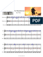 The Mandalorian Flauta Sheet Music Flute