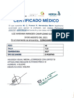 Certificado Médico - Ic