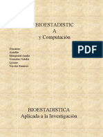 Presentacion Bioestadistica - Modulo 1 - A