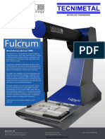 Máquina Tridimensional Portatil Fulcrum - Datasheet