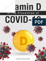 Vitamin D in The Prevention of Covid 19 Short