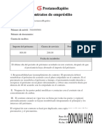 Prestamosrapidos Contratos de Empréstito