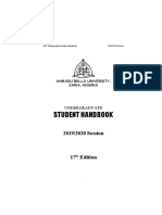 Abu Zaria Ug Students Handbook (Updated July 2021)