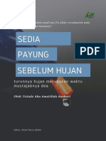 Sedia Payung Sebelum Hujan - Ustadz Abu Amatillah Anshari Ma