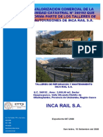 CTTP 067-2020 Tasacion Inca Rail SA....