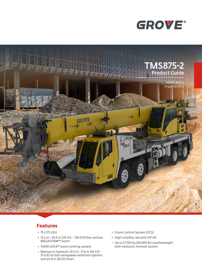 TMS875 2 Product Guide 2023 | PDF