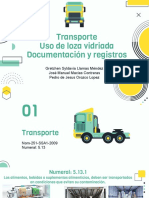 Transporte, Uso de Loza Vidriada, Documentación y Registros