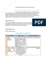 Historia de Los Primeros Medios de Transporte