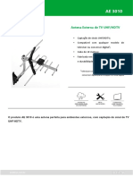 Datasheet - AE 3010 - Português