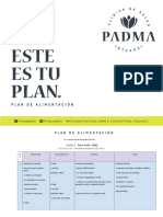 Plan de Alimentación