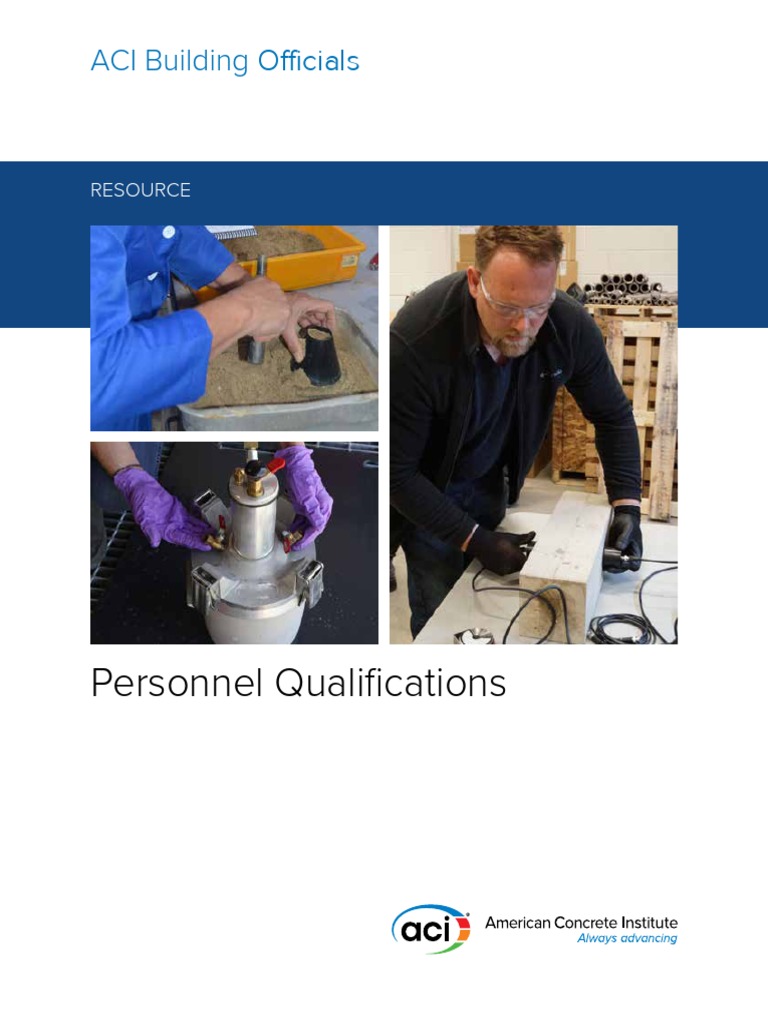 Level 2 Concrete Inspector Qualifications | PDF | Technology & Engineering