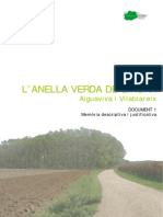 Memoria - Descriptiva Anella Verda Girona