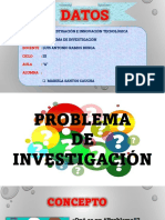 Problema de Investigación