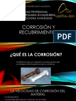 Corrosion y Recubrimientos