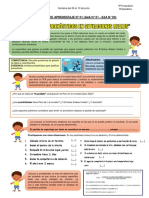 4° Ficha de Trabajo 1 Ada 1 Eda 3