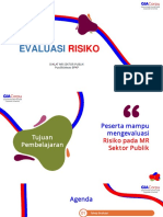 Evaluasi Risiko MR Sektor Publik