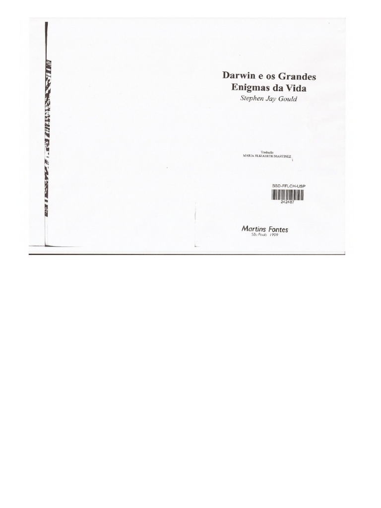 Darwin e Os Grandes Enigmas Da Vida PDF