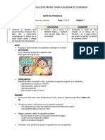 Sesion de Aprendizaje 27 de Abril Del 2023