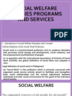 Social Welfare Policies Programs and Services22