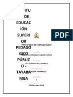 Portafolio de Comunicación