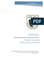 Proposal Beasiswa Santri Baznas 2021