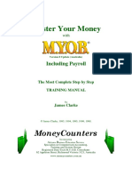Master Your Money With MYOB