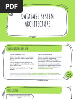 Database System Architecture (Part 1)