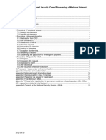 IP10 Refusal of National Security Cases Processing of National Interest Requests