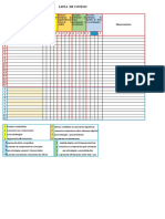 Lista de Cotejo Matematica