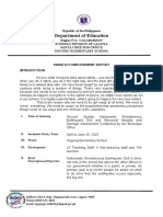 ACCOMPLISHMENT REPORT SECOND QUARTER 2023 IN DRRM