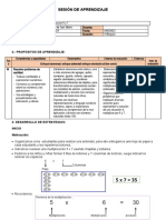 Sesión de Aprendizaje: 1. Datos Informativos