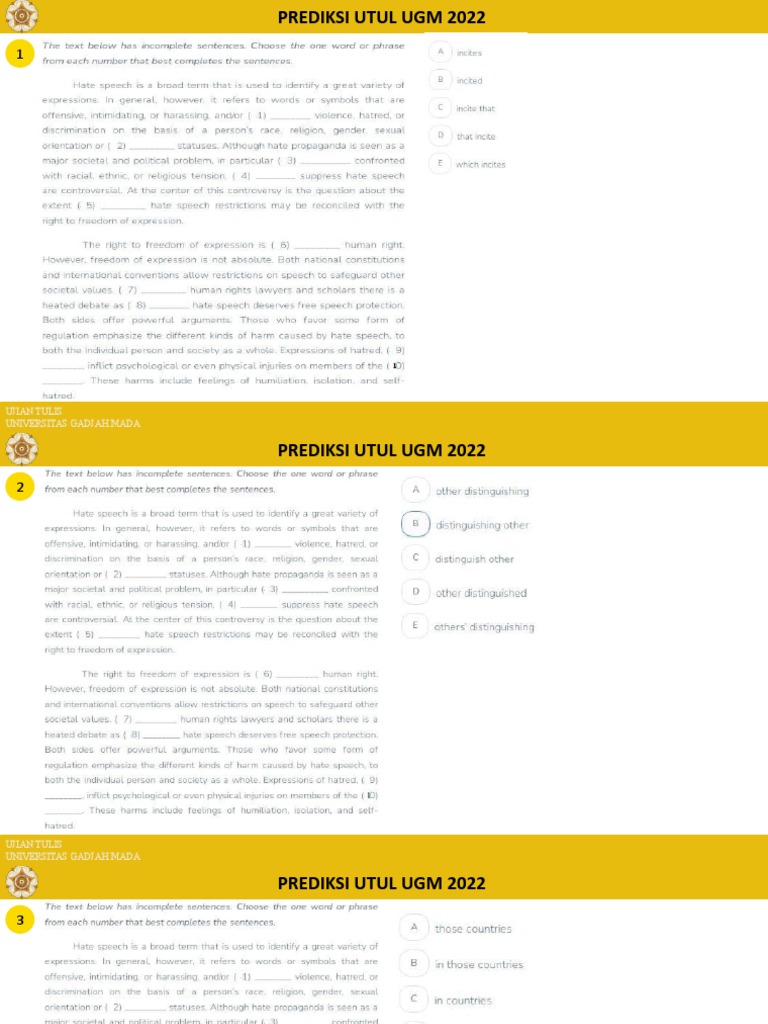 Utul Bing 2019 | PDF