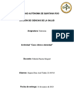 Caso clínico de obesidad