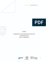 Informe de Rendición de Cuentas Dirección Distrital 05D02 La Maná-Educación Enero - Diciembre 2019