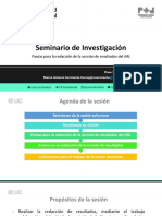 SARMIENTO10 - SEM INVESTIGACION Semana 10 2023-10