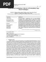 A Review of Probabilistic Map Based Techniques