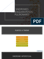 Sindromes Intersticial Cavitario Vasos Pulmonares HTP Espirometria