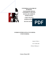 Comercio Internacional en Pandemia y Post-Pandemia - Jesús Colón - Dcn0802ci
