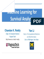 Machine Learning For Survival Analysis