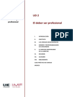 UD2 - El Deber Ser Profesional