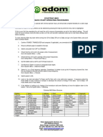 Quick Start Operating Procedures Mkiii