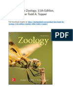 Test Bank For Zoology 11th Edition Stephen Miller Todd A Tupper