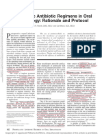 Prophylactic Antibiotic Regimens in Oral.4