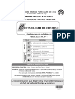 Contabilidad de Costos 1 - Preguntas 1 Bim